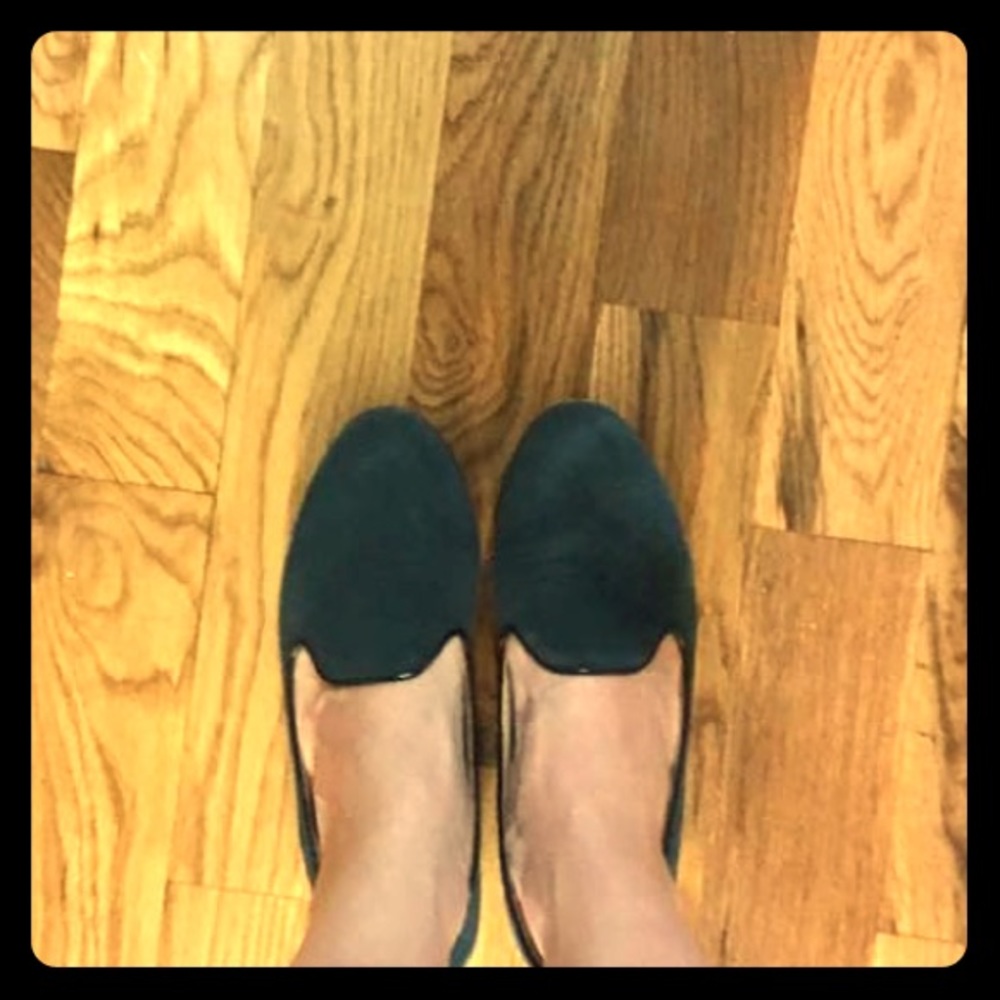 Suede shoes